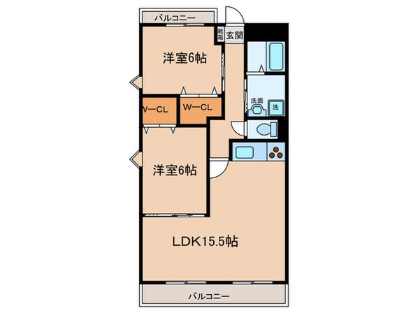 ヴィブレの物件間取画像